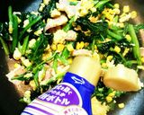 ほうれん草とベーコンの炒め物作り方6写真