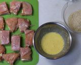 ムネ肉のチーズサンドフライ♡タルタル添え作り方10写真