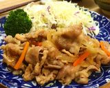 豚肉の♡味噌バター生姜焼き♪作り方6写真