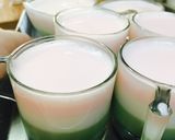 ひな祭りにレンジで簡単♪三色ミルクプリン作り方8写真
