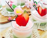 ひな祭りにレンジで簡単♪三色ミルクプリン作り方9写真