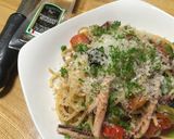 イカの肝ソースパスタ作り方16写真