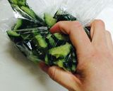 箸がススム！きゅうりのとろ〜りとろろがけ作り方2写真