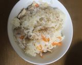 柚子こしょう入り 鶏肉の炊き込みごはん作り方5写真