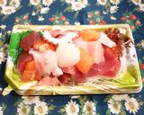 おさしみの辛子明太子あえ☆作り方1写真