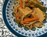 高野豆腐ともやしのプルコギ風炒め煮♬作り方9写真