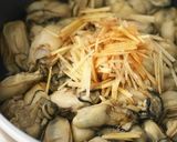 **牡蠣の生姜煮**作り方3写真