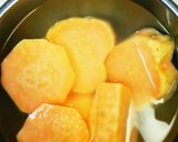 シンプルに♪さつまいものはちみつレモン煮作り方1写真