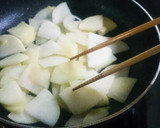 簡単豚肉と大根の焼肉タレ炒め✧⃛*:･作り方1写真