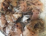 鶏胸肉の梅蒸し焼き作り方2写真