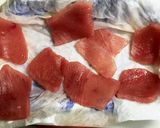 マグロのゴマ風味炙り作り方1写真