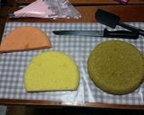 ひな祭り 炊飯器 デコチョコ３段ケーキ❀作り方7写真