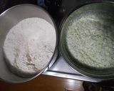 軽食用♪おからの小松菜ケーキ作り方3写真