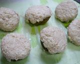 簡単！椎茸の肉つつみハンバーグ作り方3写真