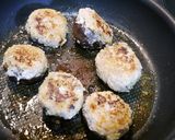 簡単！椎茸の肉つつみハンバーグ作り方4写真