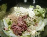 定番!!白菜とツナのサラダ作り方5写真