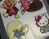 キャラチョコプレート作り方6写真