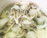 ☆かぶと白菜の中華煮☆卵あん作り方3写真