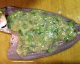 コノシロのねぎみそ詰め焼き作り方5写真