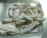 ささみとキュウリのカレー風味お手軽サラダ作り方2写真