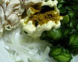 ささみとキュウリのカレー風味お手軽サラダ作り方4写真