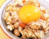 簡単大豆の炊き込みご飯作り方10写真