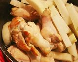 大根と手羽元の甘辛卵煮♪作り方2写真
