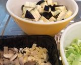 風邪っぴきに、麻婆茄子豆腐作り方2写真
