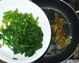 ほうれん草炒め物♪簡単ほうれん草おひたし作り方7写真