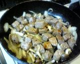 サイコロすてーき丼作り方3写真