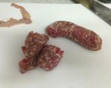ひき肉（サルシッチャ）のパスタ作り方2写真