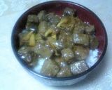 サイコロすてーき丼作り方4写真