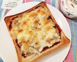 朝食に簡単♡ツナチートースト！！作り方5写真