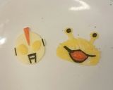 ウルトラマン☆ピグモン☆カネゴンのり弁☆作り方4写真
