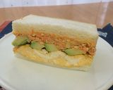 人参とキャベツと卵焼きサンド！アボガドも作り方11写真