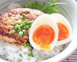 ふわふわヘルシーつくね丼作り方6写真