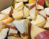 りんご好きのカボチャ煮作り方1写真