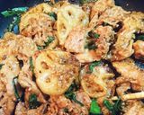 シャキ旨！【豚肉とレンコンの甘辛炒め】作り方5写真