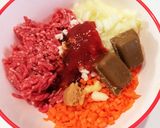 レンジだけで簡単ッ！！キーマカレー☆作り方2写真