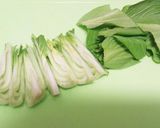 チンゲン菜と春雨のオイスター炒め煮作り方1写真