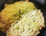 ☆野菜たっぷり！鉄板焼屋さんの焼きそば☆作り方5写真