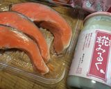 ✿甘酒料理✿糀みるくde鮭ホイル焼き✿作り方1写真