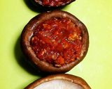 『椎茸とミートソースのチーズ焼き』作り方5写真