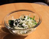 【栄養満点】長芋とほうれん草のお好み焼き作り方2写真