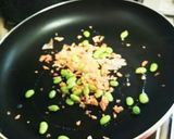 鮭と枝豆のチャーハン作り方3写真