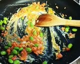 鮭と枝豆のチャーハン作り方4写真