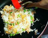 鮭と枝豆のチャーハン作り方6写真