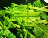 **ほうれん草のオイル蒸し**作り方9写真