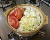 ベジ♪ぽかぽか簡単♪トマト鍋作り方2写真