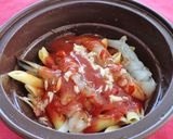 レンジで！！もちもちペンネ　アラビアータ作り方5写真